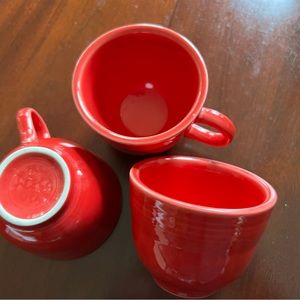Fiesta coffee cup set 3
